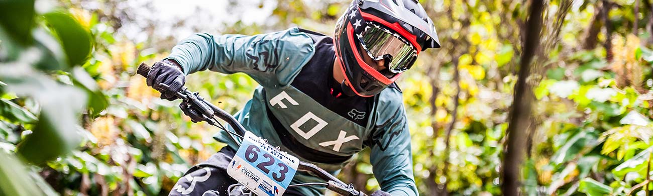 downhill